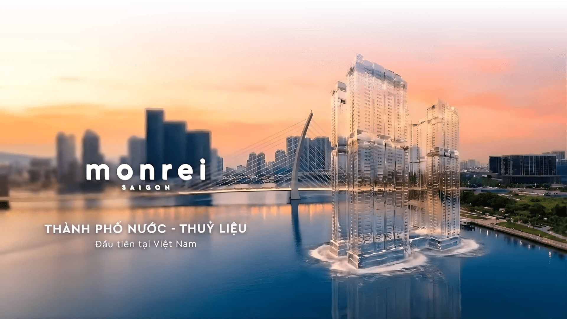 Phối cảnh tổng thể tổ hợp wellness MONREI SAIGON 4,46 ha